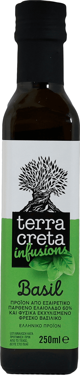 Terra Creta Infusions With Fresh Basil